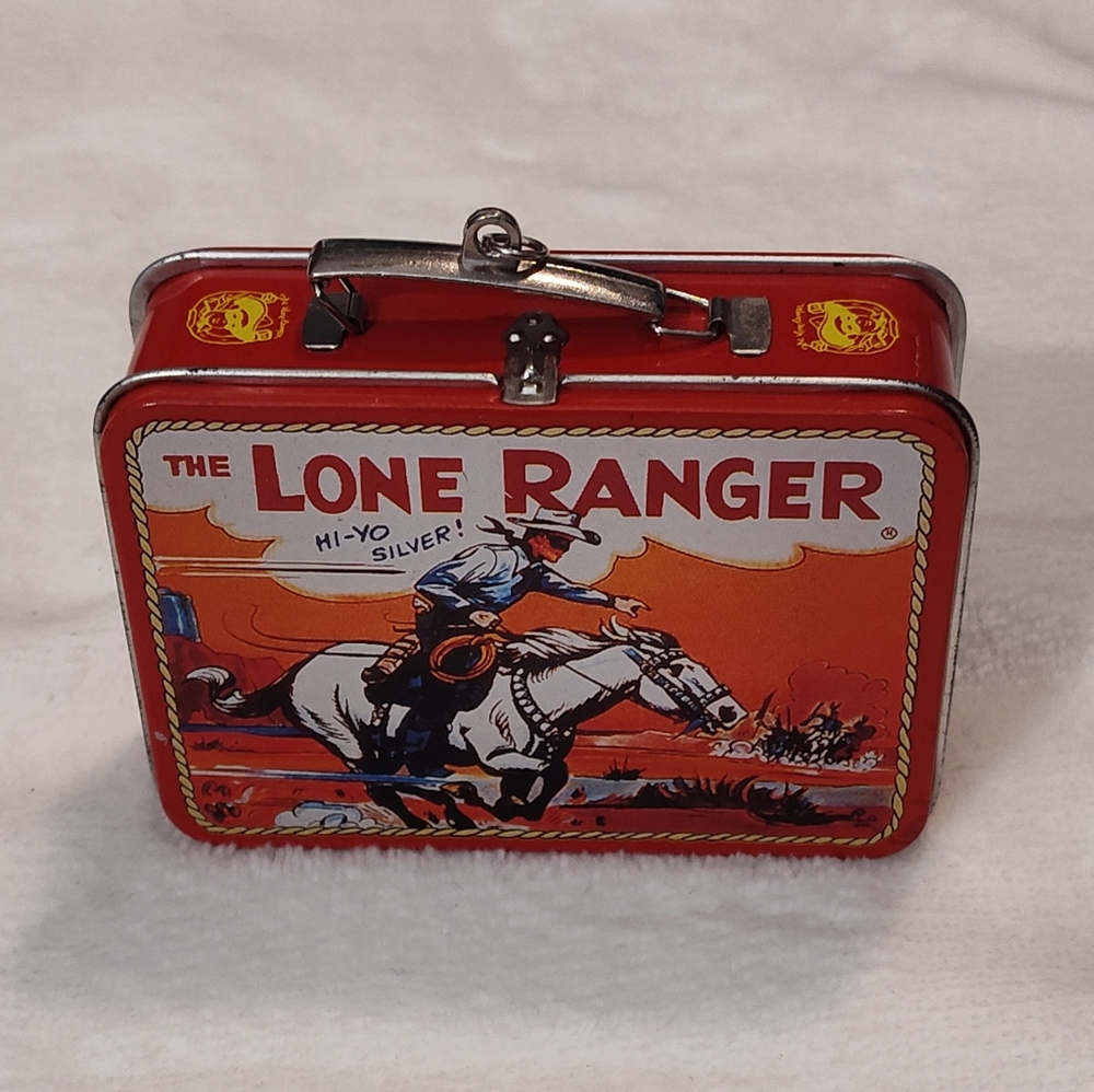 1997 Hallmark The Lone Ranger Mini Lunchbox Ornament